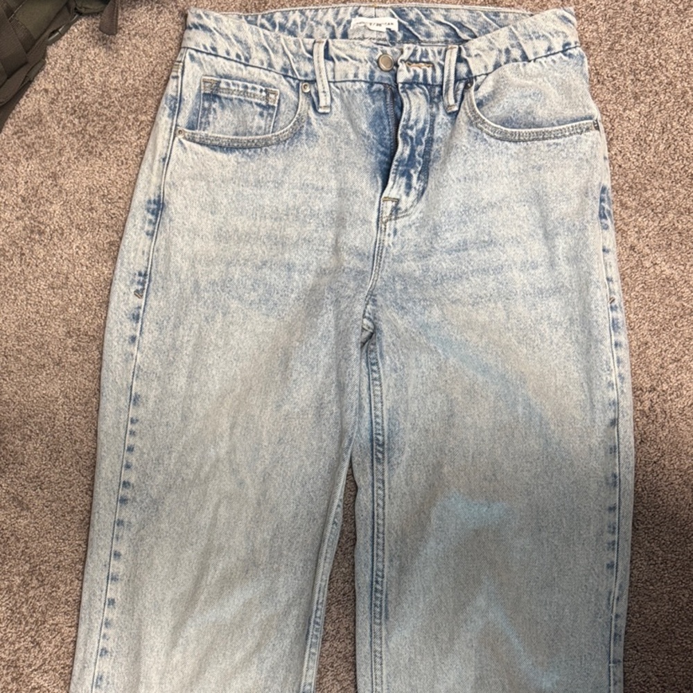 Good American Light Blue High-Rise Jeans